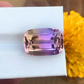 Flawless Ametrine Gemstone, Bi Color Ametrine Stone For Jewelry, 17.85 CT